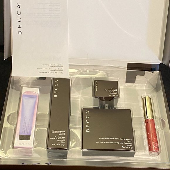 BECCA Ultimate Perfection Complexion 5-Piece Kit MINK NEW in Box - Picture 1 of 13